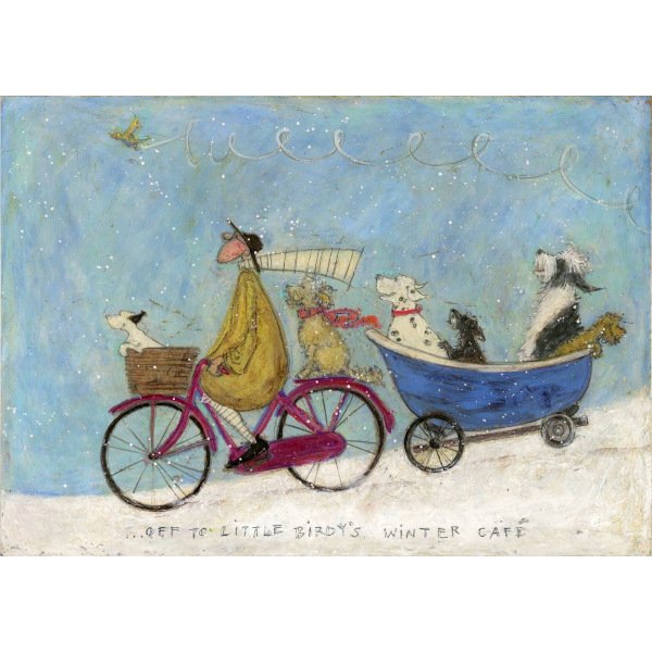 Off to Little Birdy's Winter Cafe